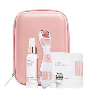 BeautyBio's GloPRO Pink Stripe Set