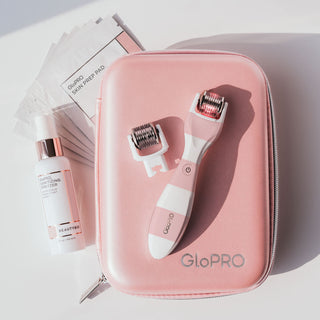 BeautyBio's GloPRO Pink Stripe Set